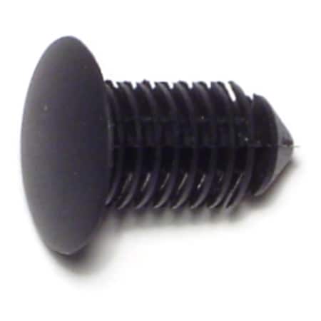 Midwest Fastener 9mm x 16mm x 18mm Black Plastic Hole Trim Panel Clips 15PK 69168